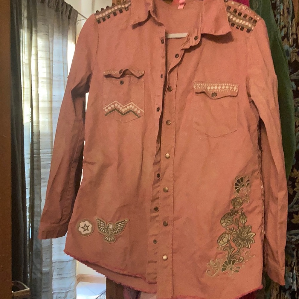 Dye  mishaps spell wanderer jacket